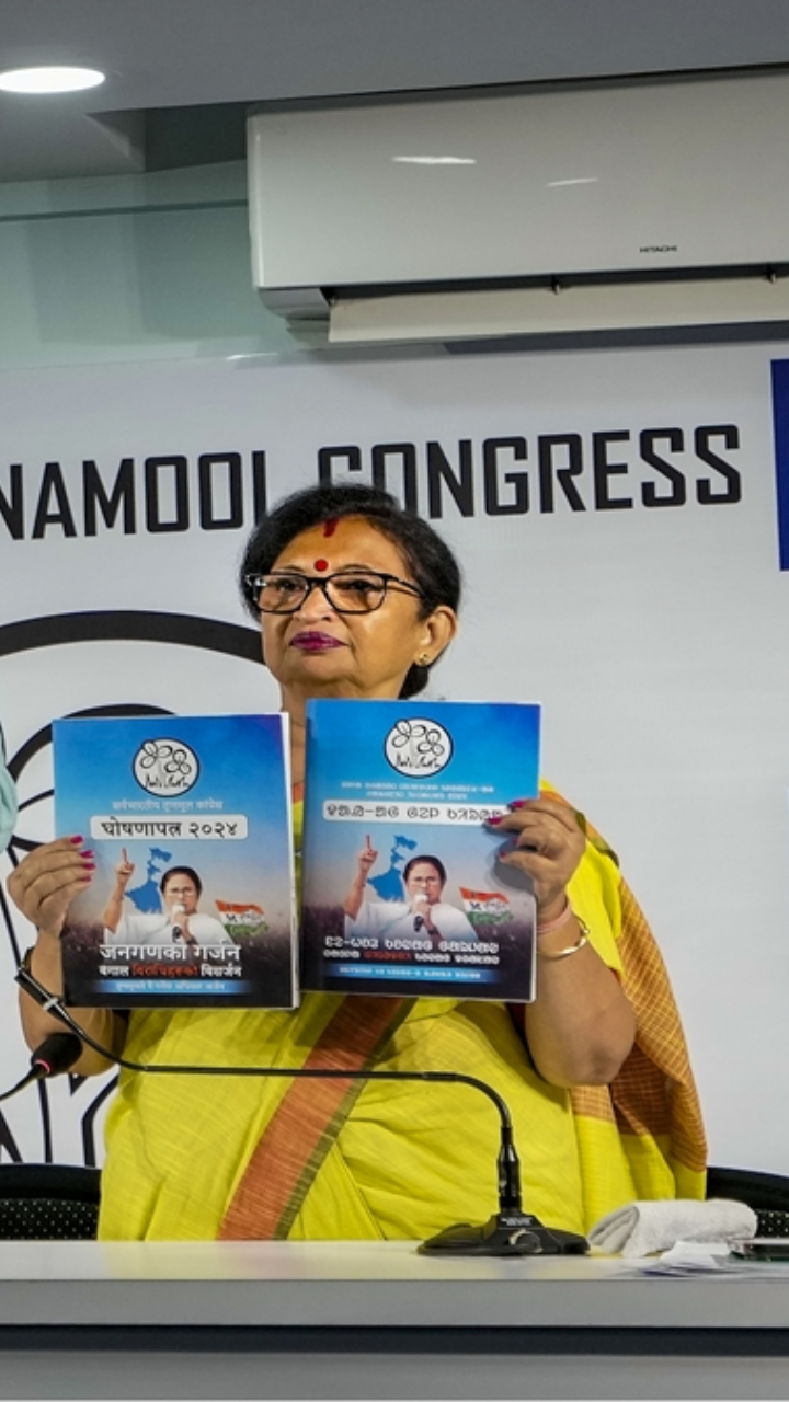 TMC ने अपना घोषणा पत्र जारी किया, फ्री सिलेंडर, घर और रोजगार देने का ऐलान किया