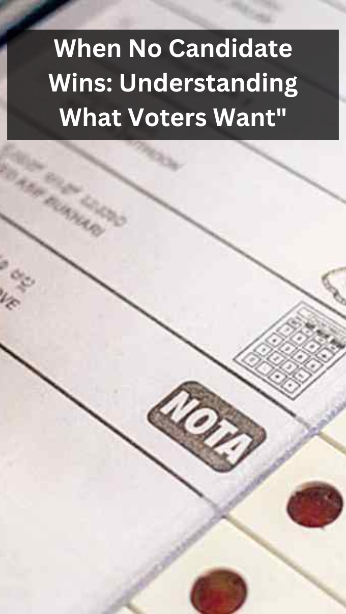 When No Candidate Wins: Understanding What Voters Want