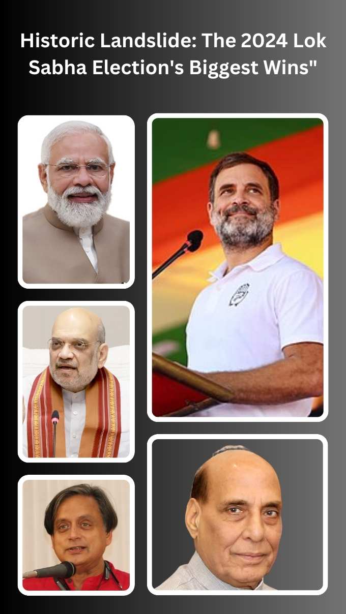 Historic Landslide: The 2024 Lok Sabha Election's Biggest Wins